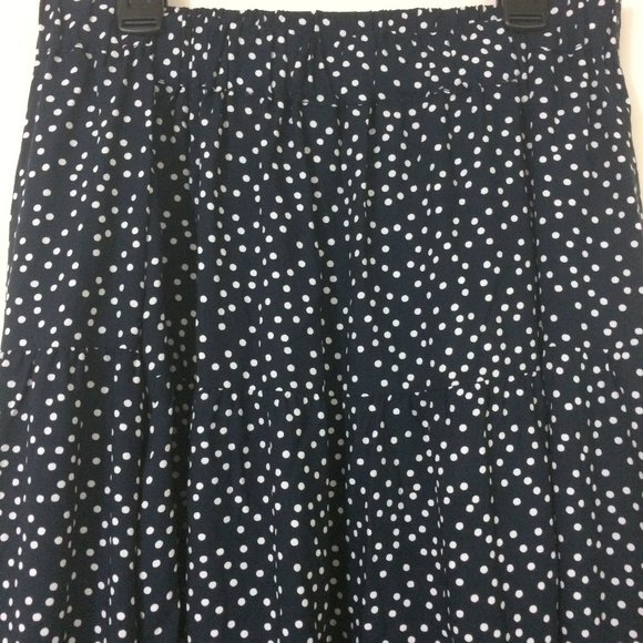 BeachLunchLounge Ramona Dot Print Maxi Skirt XL - Picture 5 of 10